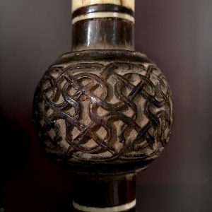 Bastón nazarí o de Cisneros 
 
Detalle del bastón nazarí